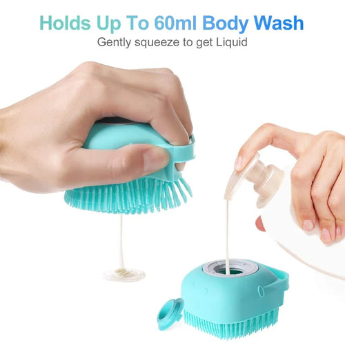 Bath Brush Massage Gloves